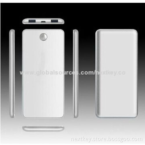 6,500/7,000/9,000mAh Dual-USB Power Banks for iPhone with 5V DC/1A InputNew
